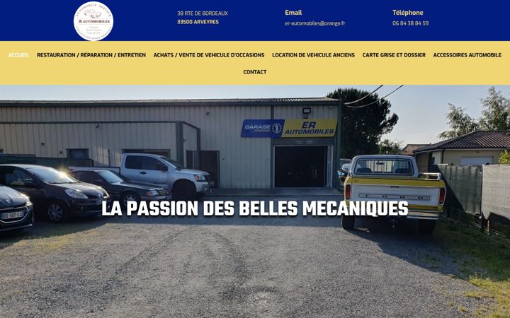 Screenshot ta' er-automobiles-arveyres.fr