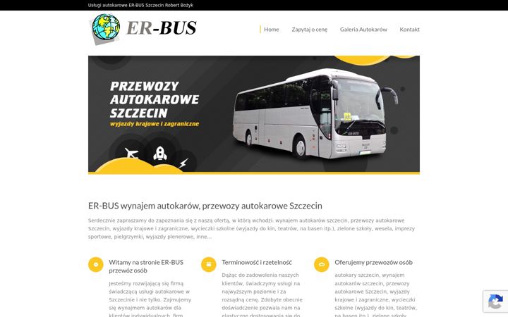 Screenshot of er-bus.szczecin.pl