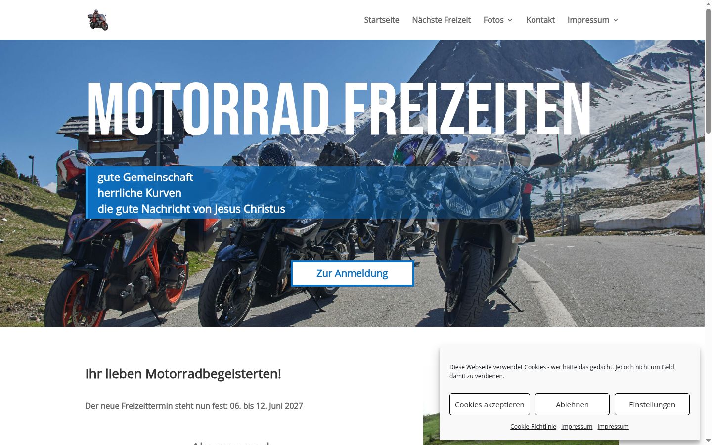 Screenshot tal-banner tal-kunsens muri qabel kwalunkwe interazzjoni