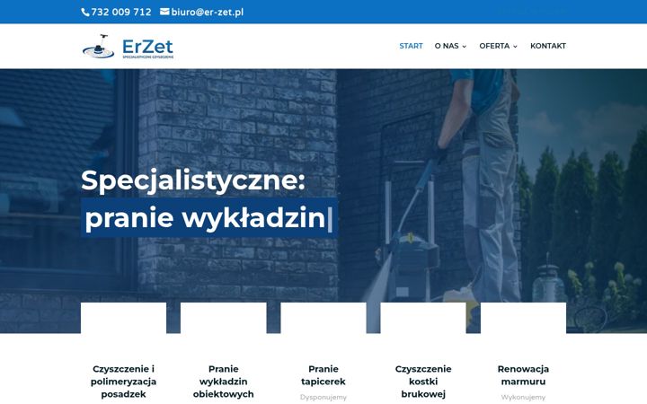 Screenshot of er-zet.pl