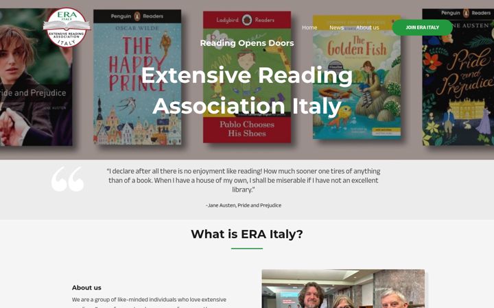 Screenshot stránky era-italy.org