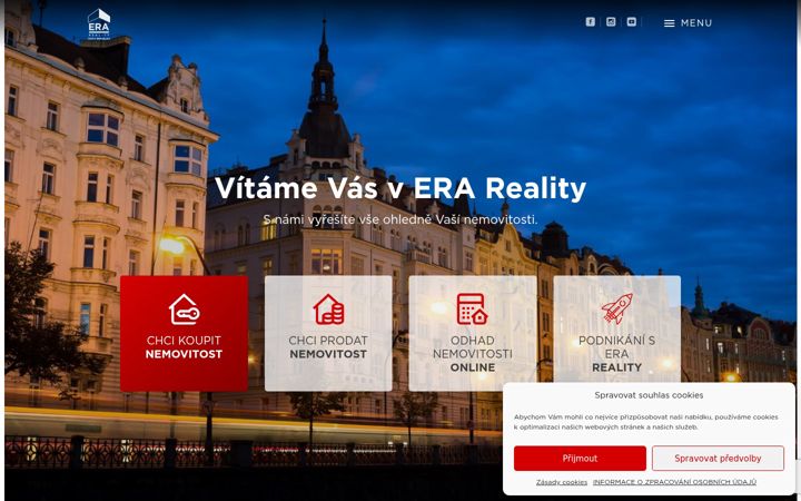 Screenshot ta' era-reality.cz