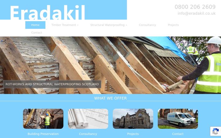Screenshot von eradakil.co.uk