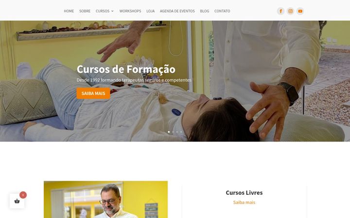 Ekrano kopija eradourada.com.br