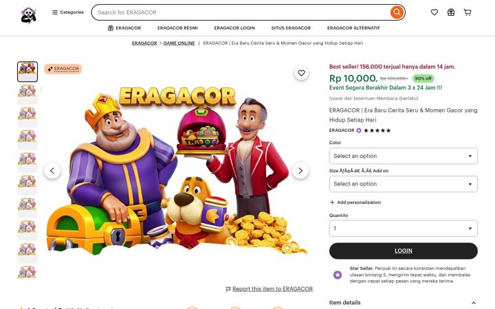 Skærmbillede af eragacor.net