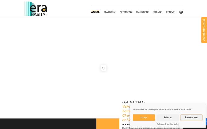 Screenshot ta' erahabitat.fr