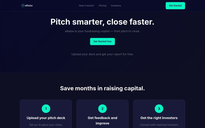 Screenshot του eraise.io