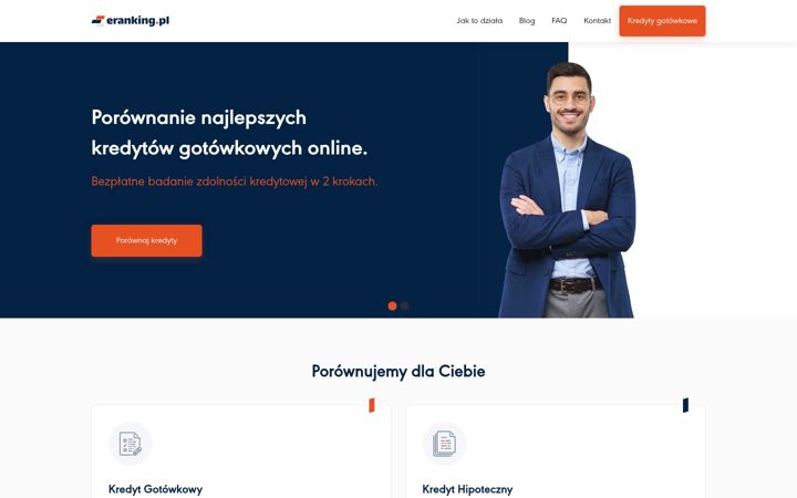 Snímek obrazovky eranking.pl