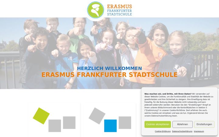 Екранна снимка на erasmus-frankfurter-stadtschule.de