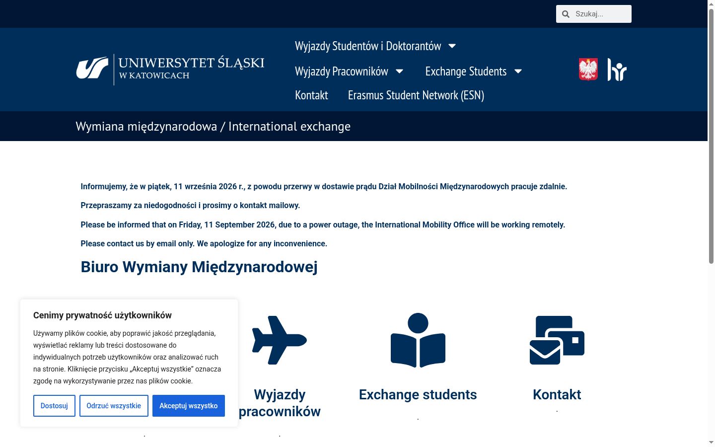 Sutikimo reklamjuostės, rodytos prieš bet kokią sąveiką, ekrano kopija
