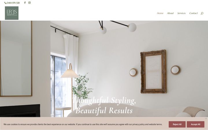 Screenshot di eraspropertystyling.com.au