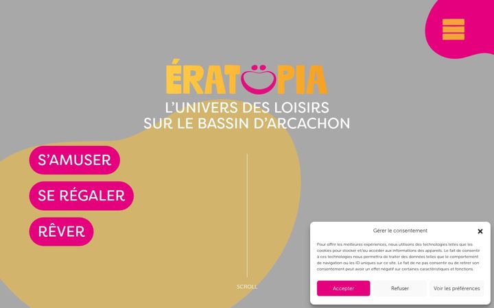 Screenshot ta' eratopia.fr
