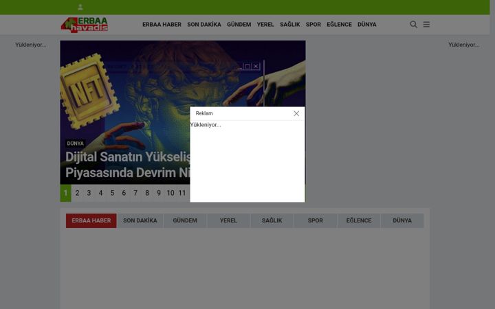 Screenshot di erbaahavadis.com