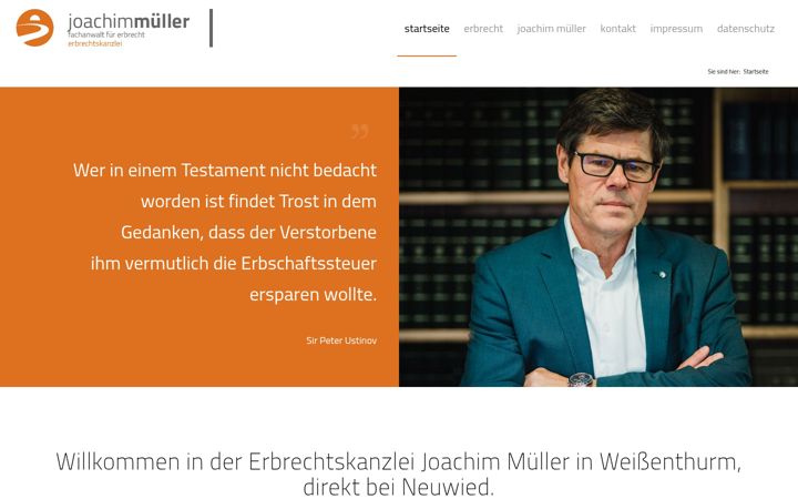 Screenshot van erbrechtskanzlei-joachim-mueller.de