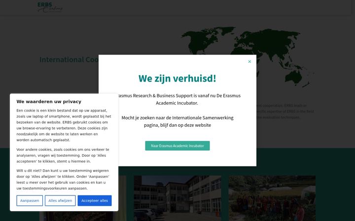 Skjermbilde av erbs.nl