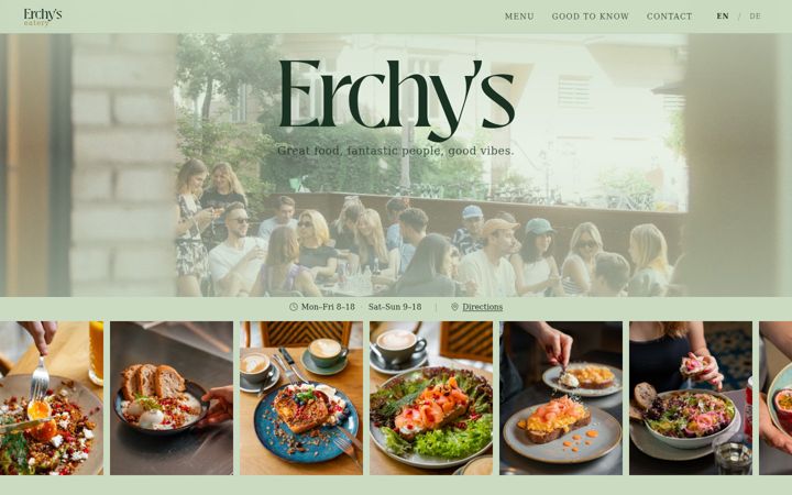 Екранна снимка на erchys.com