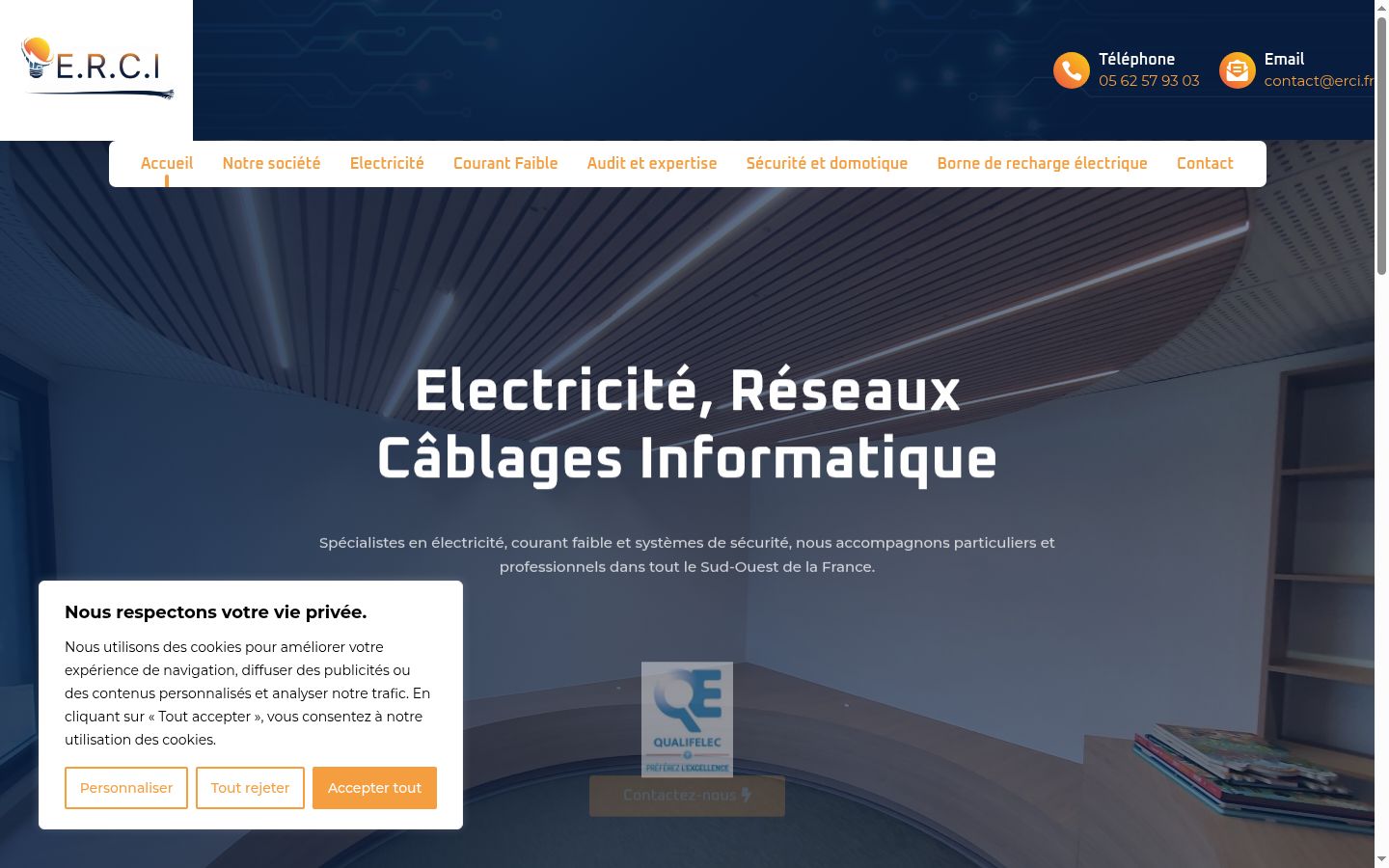 Screenshot tal-banner tal-kunsens muri qabel kwalunkwe interazzjoni