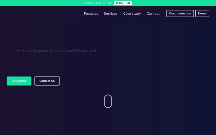Screenshot του ercole.io
