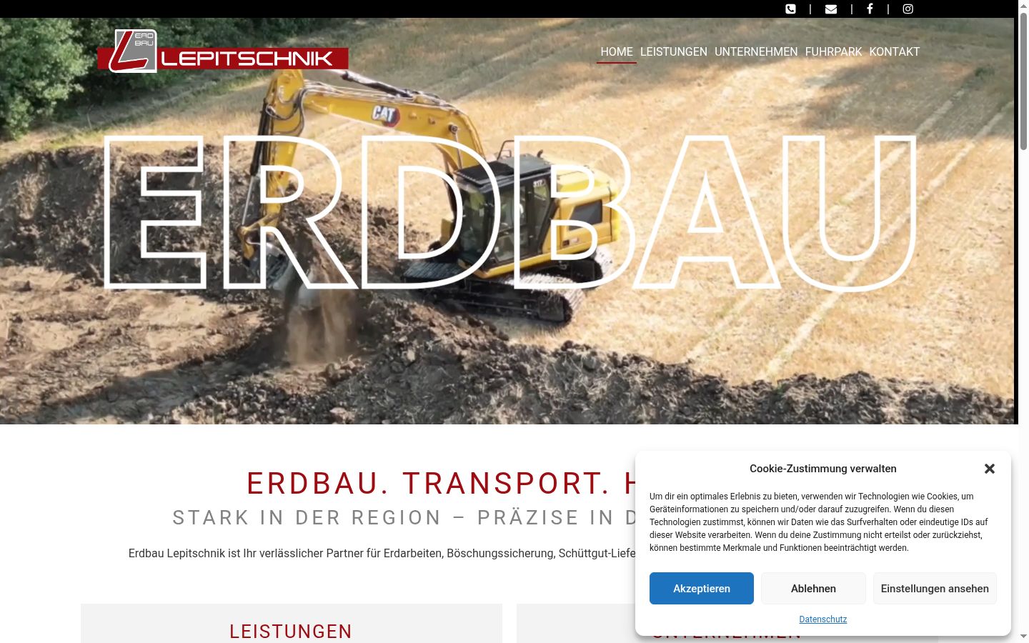 Screenshot tal-banner tal-kunsens muri qabel kwalunkwe interazzjoni