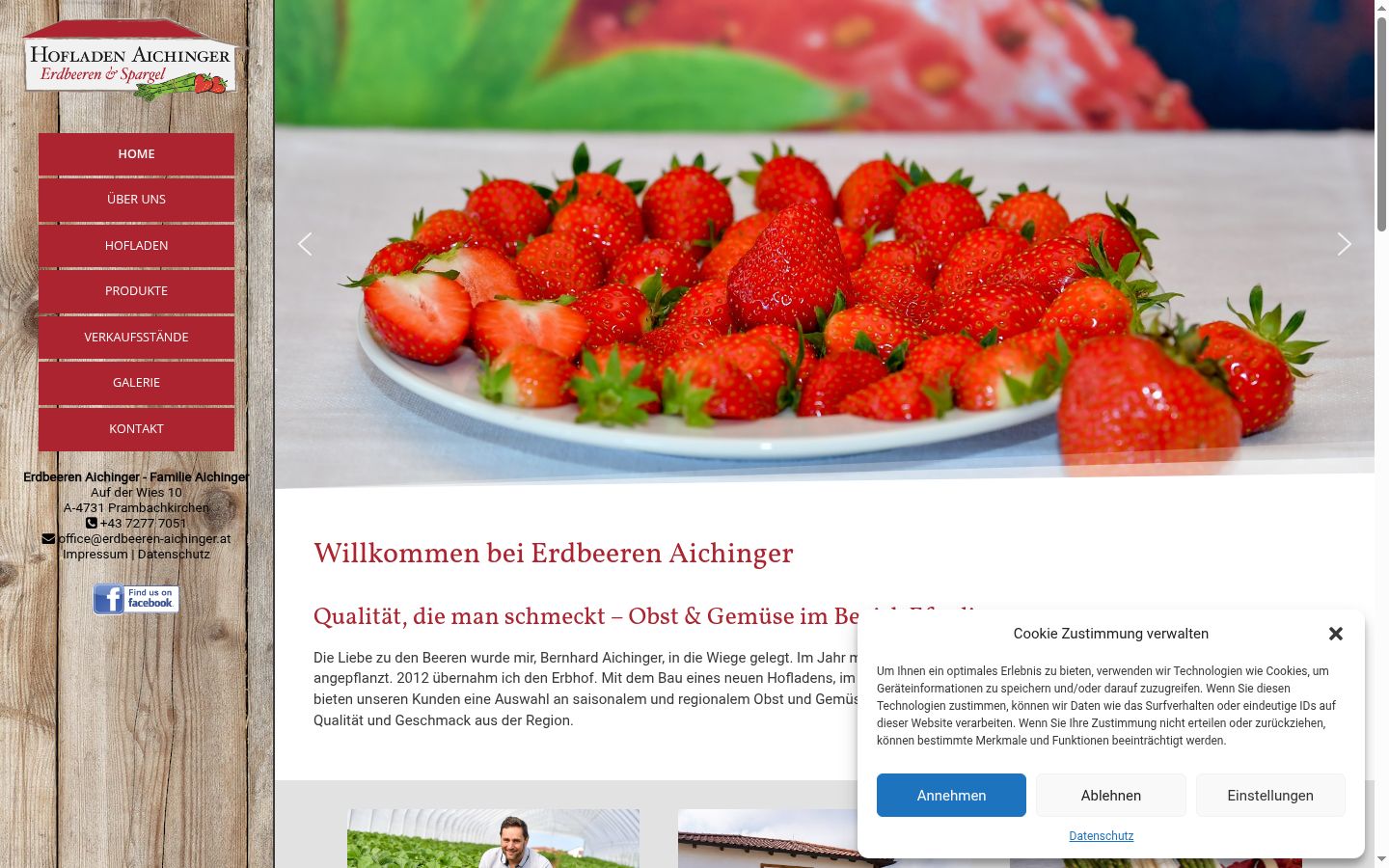 Screenshot tal-banner tal-kunsens muri qabel kwalunkwe interazzjoni