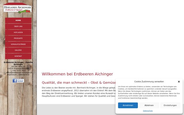 Екранна снимка на erdbeeren-aichinger.at