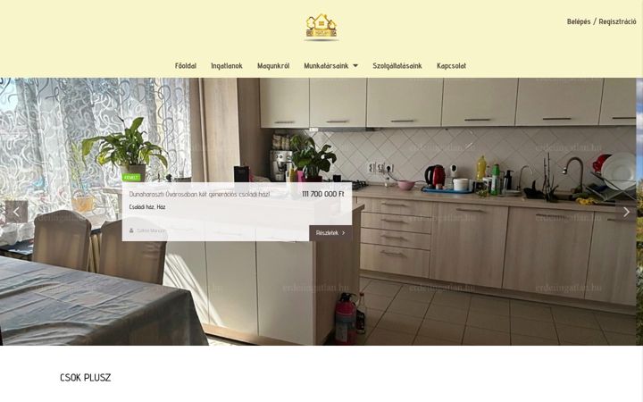 Screenshot von erdeiingatlan.hu