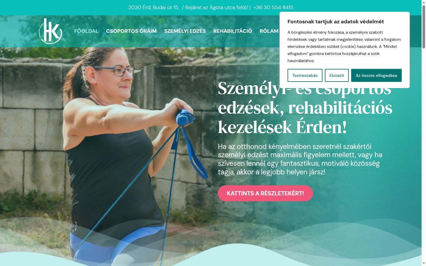 Ekrānuzņēmums ar piekrišanas baneri, kas tika rādīts pirms jebkādas mijiedarbības