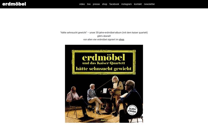 Screenshot ta' erdmoebel.de