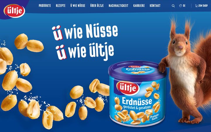 Screenshot ta' erdnuesse.de