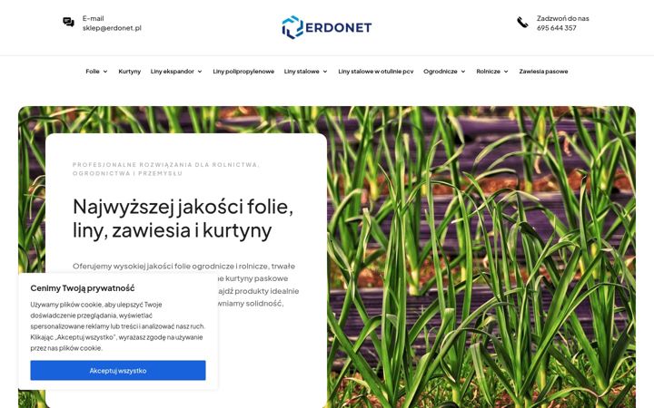 Skärmbild av erdonet.pl