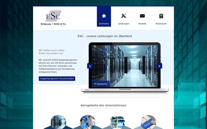 Screenshot ta' erdsei.de