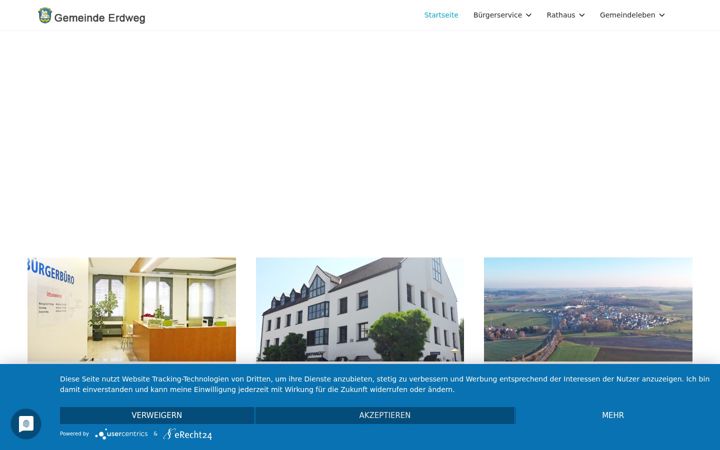 Screenshot ta' erdweg.de