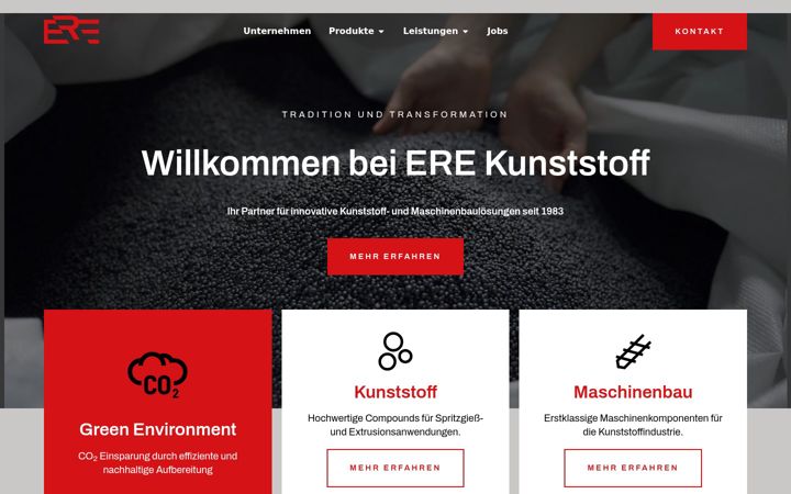 Screenshot ta' ere-kunststoff.de