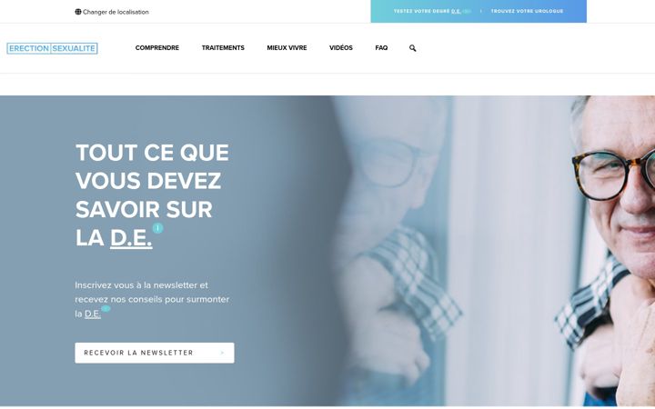 Snímek obrazovky erection-et-sexualite.fr