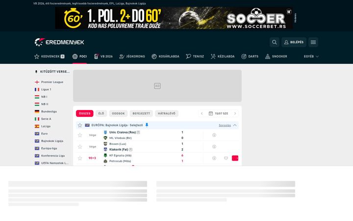 Screenshot ta' eredmenyek.com