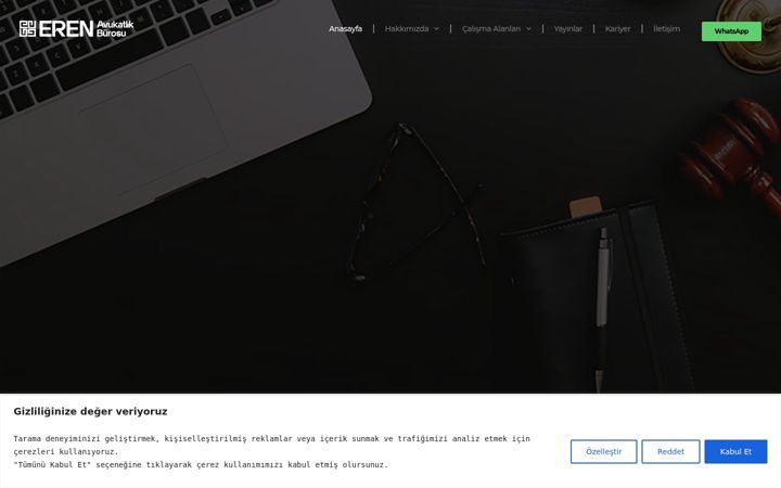 Zrzut ekranu erenavukatlik.net