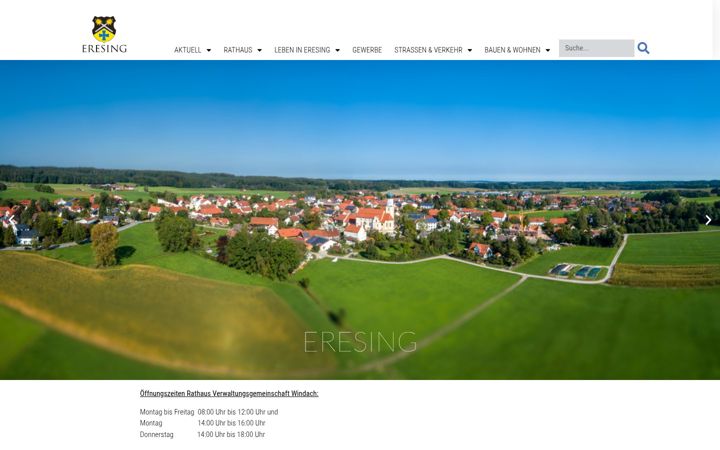 Captura de ecrã de eresing.de