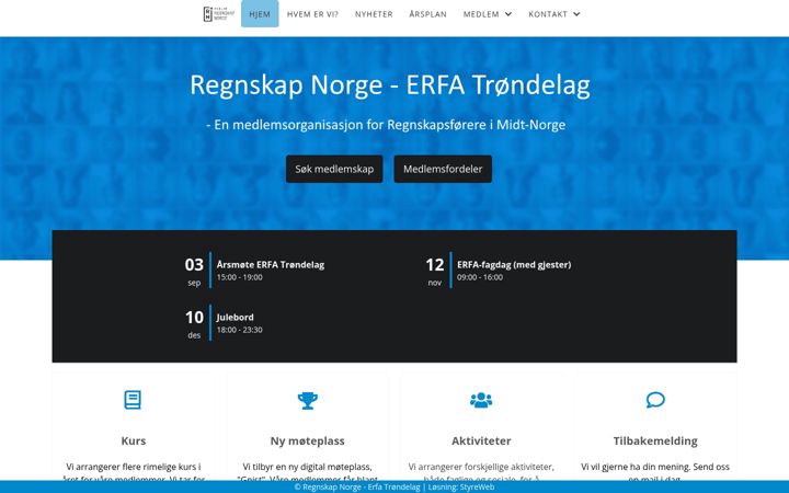 Ekrānuzņēmums no erfatrondelag.no