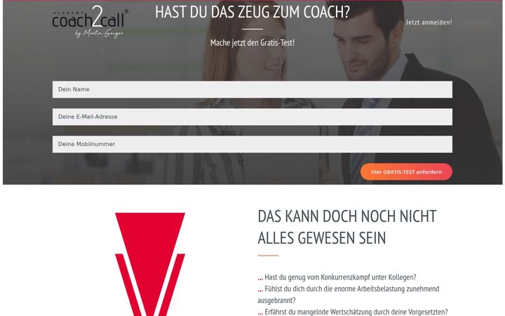 Captura de ecrã de erfolg-als-coach.de