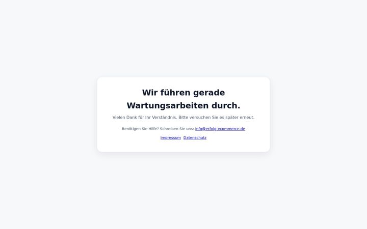 Captura de ecrã de erfolg-ecommerce.de
