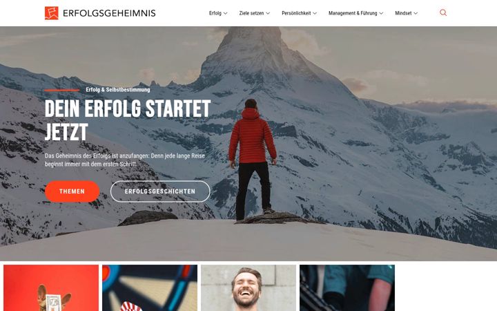 Screenshot ta' erfolg-und-selbstbestimmung.de