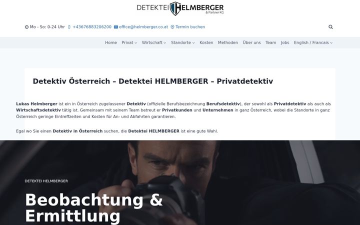 Екранна снимка на erfolgreich-ermitteln.at