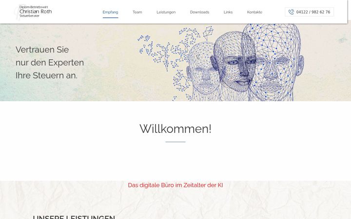 Screenshot ta' erfolgreich-steuern.de