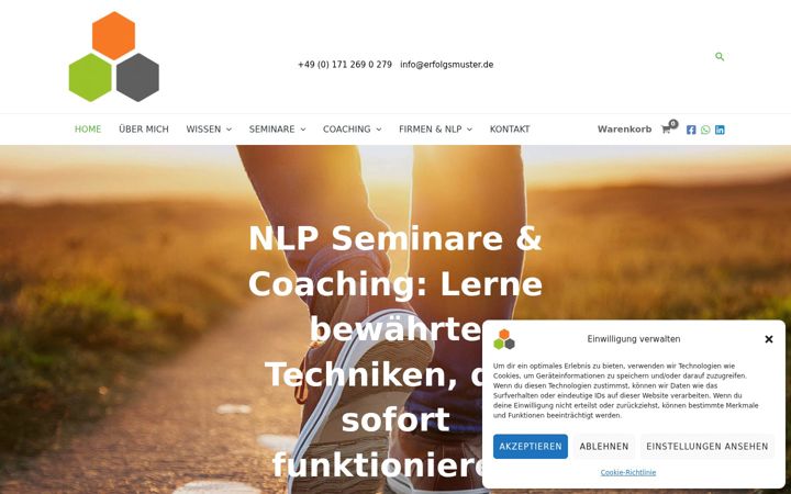 Screenshot of erfolgsmuster.de