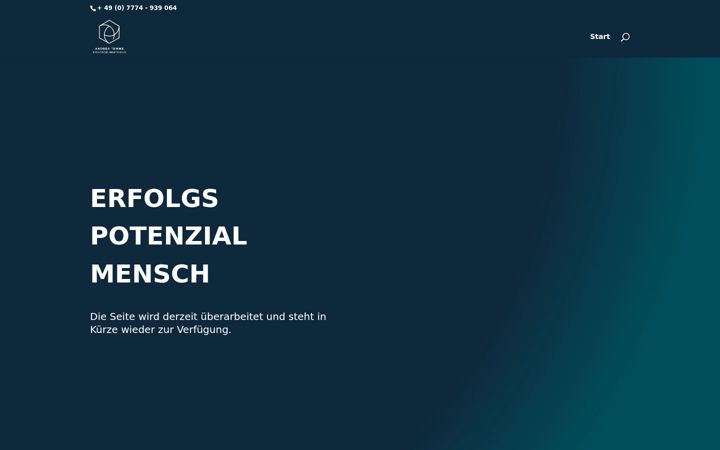 Screenshot of erfolgspotenzial-mensch.de