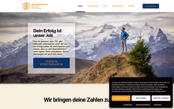 Screenshot του erfolgszahlen.ch