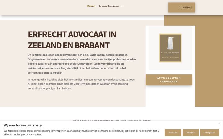 Ekrano kopija erfrechtadvocaatgoes.nl