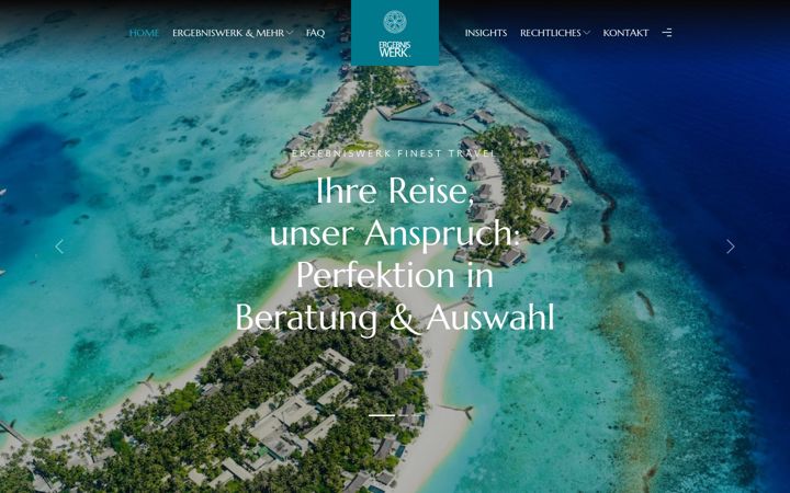Screenshot of ergebniswerk.de