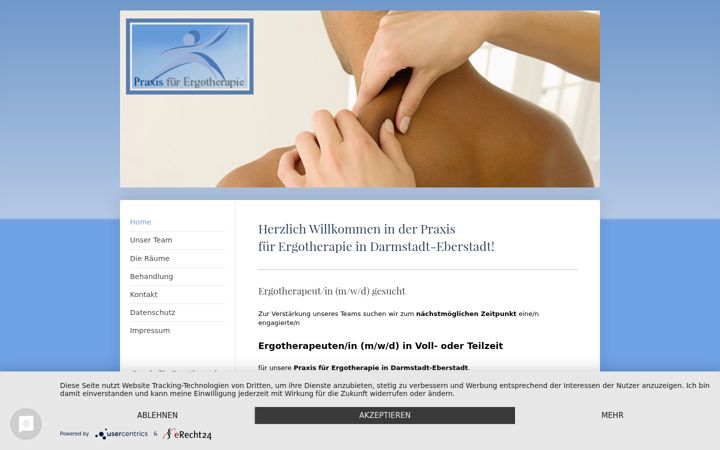 Screenshot of ergo-darmstadt.de