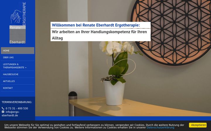 Screenshot of ergo-eberhardt.de